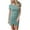 Light Blue, variant on QUYUON Women Bodycon Mini Dress Summer Round Neck Short Sleeve T-Shirt Tunic Dress Work Office Business Pencil Dresses Asymmetrical Evening Cocktail Party Club Short Dress, Black XXL