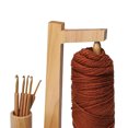 thumbnail image 4 of Wooden Spool Holder Home Spool Holder With Cell Phone Holder Reinforced Magnetic Rotatable Spool Holder, 4 of 4
