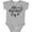 AC-Heather Grey, variant on Inktastic Life's a Garden, Dig It Boys or Girls Baby Bodysuit