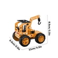 thumbnail image 4 of Agiferg Educational Toys Montessori Learning Toys, Nut Disassembly Toy Metal Assembly Engineering Car Toy Creatives Model Building Blocks Excavator Gift Bulldozer, 4 of 6