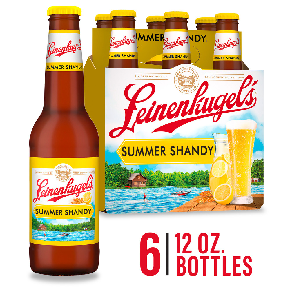 Leinenkugels Summer Shandy Beer Craft Beer 6 Pack 12 FL OZ Bottles 4 