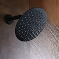 thumbnail image 4 of sumerain Matte Black Shower Faucet Set Pressure Balance Cartridge, 8 Inches Rain Shower Head, with Non-return Check Valves, 4 of 4
