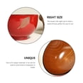 thumbnail image 2 of Creative Wood Bowl for Home Use Couple Storage Bowl Hotel Use Bowl Rice Bowl, 2 of 9
