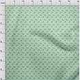 thumbnail image 4 of oneOone Viscose Jersey Light Blue Fabric Coffeeinated & Vaccinated Sewing Craft Projects Fabric Prints By Yard 60 Inch Wide, 4 of 4