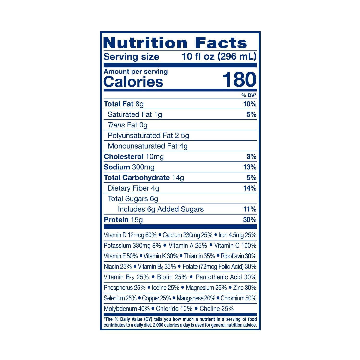 Glucerna Hunger Smart Diabetes Care Shake, Classic Vanilla, 10 Fl Oz, 24 Pack
