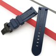 thumbnail image 5 of Correa de reloj con hebilla de mariposa, repuesto de correa de silicona para reloj, herramientas de correa Panerai, hebilla de acero, 5 of 5