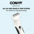 Conair Girlbomb Lithium Ion Rechargeable AllinOne Shave & Trim System