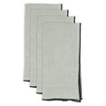 thumbnail image 2 of Saro Lifestyle Stonewashed Stitch Border Table Napkins (Set of 4), 2 of 4