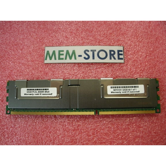 90Y3101 32GB DDR3 PC3- 8500R 1066MHz 1.35V Memory IBM x3690 X5 x3850 X5 x3950 X5 (3rd Party)