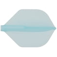thumbnail image 2 of Cosmo Darts Fit Flights - 6 Pack Rocket Flights (Light Blue), 2 of 4