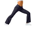 thumbnail image 5 of Cilcicy Women Slim Athletics Trousers Activwear Bootcut Pants with Pockets, 5 of 8
