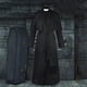thumbnail image 2 of Disfraces de Halloween para cosplay, ropa de fiesta de cosplay medieval retro, vestidos de botones de color sólido para mujeres y hombres, disfraz de Halloween, 2 of 5
