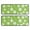 Green Daisy Flower, variant on Kitchen Rugs Sets Of 2,Black Daisy Flower Checkered Pattern Anti Fatigue Kitchen Mat Rugs Non Slip Washable,Decorative Kitchen Floor Mats for Kitchen,Sink,Laundry,17"x47"+17"x47"
