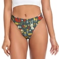 thumbnail image 1 of Fotbe Cute Animal Forest Tanga Sin Costuras para Mujer con Estampado – Panties Invisibles, Transpirables y Cómodos para Uso Diario-Medium, 1 of 6
