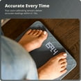 thumbnail image 5 of Greater Goods Silicone Bathroom Scale, 400lbs, Non Slip, LED Display, Gray, 5 of 6