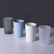 thumbnail image 3 of Vaso para cepillo de dientes Simple (blanco y gris), 2 uds., para lavado en casa, vaso para dientes de gran capacidad, 3 of 5