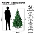 thumbnail image 2 of Árbol Pino De Navidad Artificial Frondoso 1.60m PallPall, 2 of 4