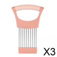 thumbnail image 1 of Soporte para cebollas Soledad para Cortar cebollas Manual soporte para Cortar Huevos Limón Pepinos rosa, 1 of 10