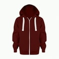 thumbnail image 2 of Godom Boys Zip Up Hoodie Boys Winter Jacket Coat Sweatshirt Long Sleeve Top Boy Jacket, 2 of 5