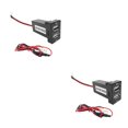 thumbnail image 4 of Speravity Conector de interfaz USB dual 12V 4.2A para Hilux VIGO Teléfono de carga MP3 MP4 PAD Tablet PC 22x33mm 20x40mm Type1 NO1 Speravity CBP168920, 4 of 6