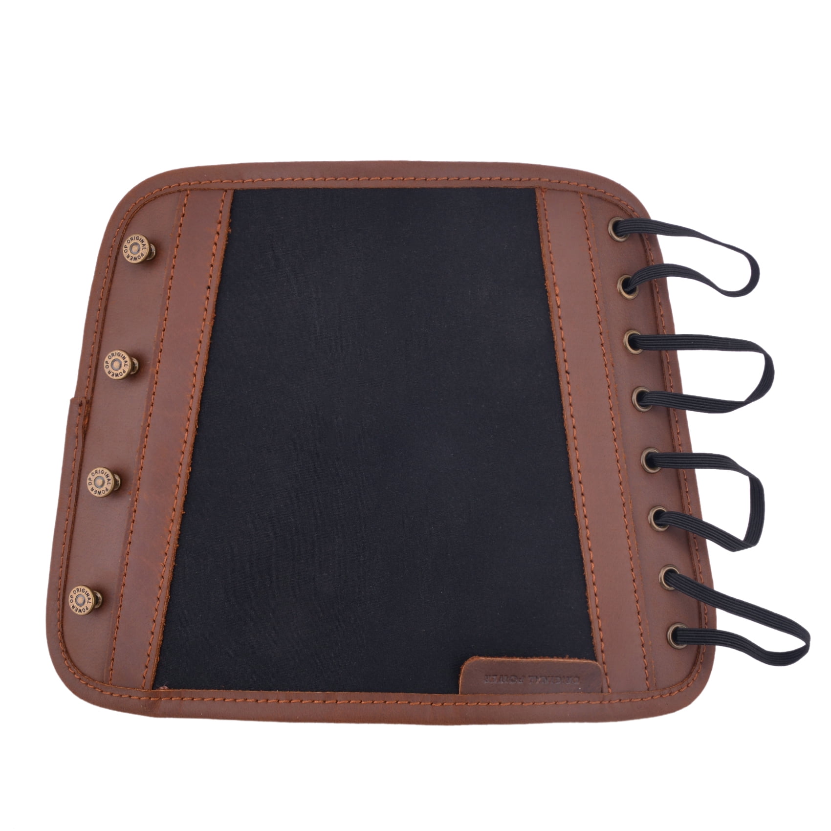 Leather Rifle Shotgun Buttstock Cover Non-slip Cheek Rest Pad Recoil Pad Ambidextrous
