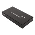 thumbnail image 2 of 4K HD Commutateur d'Interface Multimédia Professionnel Plug and Play Coque de Fer Prend en Charge 3D 4x1 HD Sélecteur d'Interface Multimédia US Plug, 2 of 5