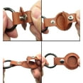 thumbnail image 2 of [2 Pks] [PST] Étui de Protection en Cuir Porte-Clés avec Anneau pour AirTag, 2 of 2