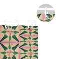 thumbnail image 5 of Yayeee Shower Curtain with Hooks 72"x72" Waterproof Fabric Bathroom Hanging Decor, Pink Symmetrical Stars, 5 of 5