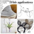 thumbnail image 6 of DIY Jewelry Making Finding Kit Including Plastic Rubber Protective Sleeve Aluminium Wire Cover Covered Aluminum Wire Silver Wire: 10 Gauge, 6 of 6