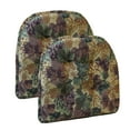 thumbnail image 3 of Gripper Non-Slip 15" x 16" Cabernet Tufted Chair Cushions, Set of 2, 3 of 3