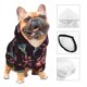 thumbnail image 3 of Fotbe Humming Bird And Tropical Sudadera con Estampado para Perros Pequeños – Suéter con Capucha para Mascotas, Tela Suave de Forro Polar con Bolsillo-Small, 3 of 7