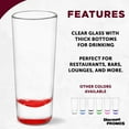 thumbnail image 2 of Cordial Shooter Shot Glasses 2 oz. Set of 10, Bulk Pack - Great for Birthdays, Parties, Indoor & Outdoor Events - Red, 2 of 5