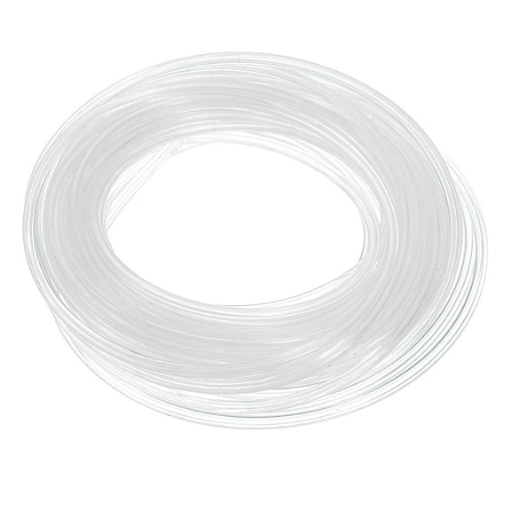 Silicone Tubing, 0.5mm ID x 1mm OD - 16.4Ft Long Flexible Pure Silicone Hoses, High Temp