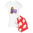 thumbnail image 1 of CafePress - Basset Hound Bedtime - Women's Light Pajamas, 1 of 1