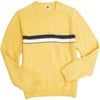 Faded Glory - Big Men's Cotton Crewneck Stripe Sweater