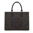 thumbnail image 5 of Wrangler Large Tote Bag for Women, Western Purse Work Shoulder Handbag with Crossbody Strap, Black, 5 of 6