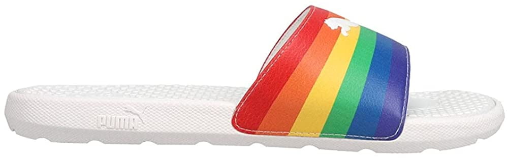 puma slides rainbow