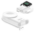 thumbnail image 2 of Compatible with Apple Watch Charger, Compatible with iWatch Charger, Portable Magnetic Wireless Charger, for Watch Series 6/5/4/3/2/1, 2 of 9