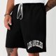 thumbnail image 4 of Mens Casual Shorts Lace-Up Elástico Cintura Bolsillo Ejercicio Fitness Hogar Pantalones de Media Longitud para Diario, 4 of 5