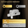 thumbnail image 4 of 2X Mécanisme 10A20281K1 Compatible avec Ventilateur de Toit RV Pièces de Rechange 10-20281K-1AF 10A20281K-1AF, 4 of 6
