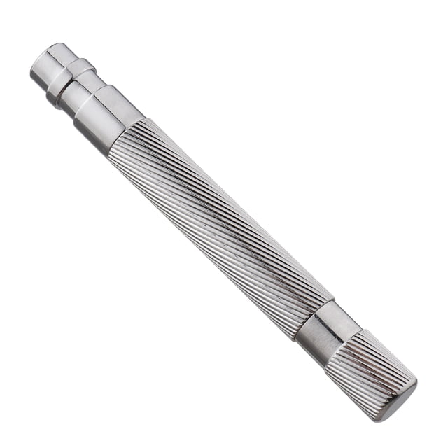 Shaving Handle for Safety Beard Double Edge Shaving Replacement Handle Grip Stainless Steel Manual Mustache Removal Shaving Tool Accessories