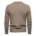 thumbnail image 4 of Mens Sweaters and Pullovers Crewneck Sweater Soft Casual Sweaters for Men Classic Pullover Sweaters with Ribbing Edge Winter Thermal Sweater, 4 of 8