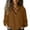 Coffee, variant on Shirts For Women Womens Cotton Linen Down Shirt Spring Casual Long Sleeve Solid Color Shirts Loose Work Tops With Pockets Womens Tops