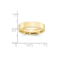 thumbnail image 3 of 10KY 5mm Standard Flat Comfort Fit Band Size 9 in 10k Yellow Gold, 3 of 3
