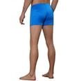 thumbnail image 3 of Unique Bargains Men's Solid Color Drawstring Waist Summer Beach Pool Swim Trunks 32 Blue, 3 of 6