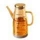 thumbnail image 1 of SGACAI Dispensador de aceite de oliva de 800/1000 ml, botella de aceite de vidrio portátil para cocinar en la cocina, 1 of 7