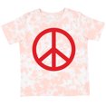 thumbnail image 3 of Inktastic Fun Red Peace Sign Boys or Girls Toddler T-Shirt, 3 of 5