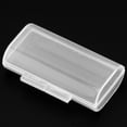 thumbnail image 4 of Boîtier de Rangement en Plastique Dur Portable Transparent pour 4 Piles AAA (Sans Pile), 4 of 8