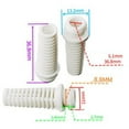 thumbnail image 3 of 10X Cable Gland Connector Rubber Strain Relief Cord Power Tool Cable Sleeves, 3 of 10