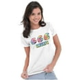 thumbnail image 3 of Retro The Smurfs Cartoon Tie Dye Women's T Shirt Ladies Tee Brisco Brands S, 3 of 5